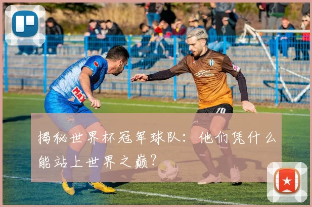 揭秘世界杯冠军球队:他们凭什么能站上世界之巅?